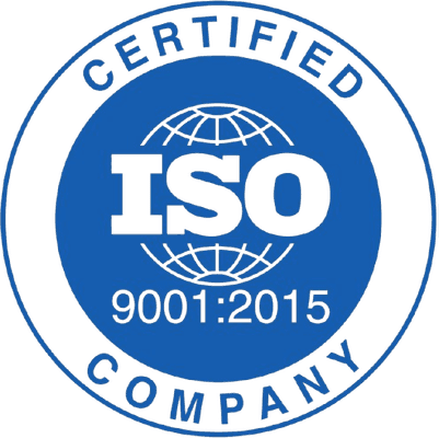 ISO 9001:2015 Certified Company